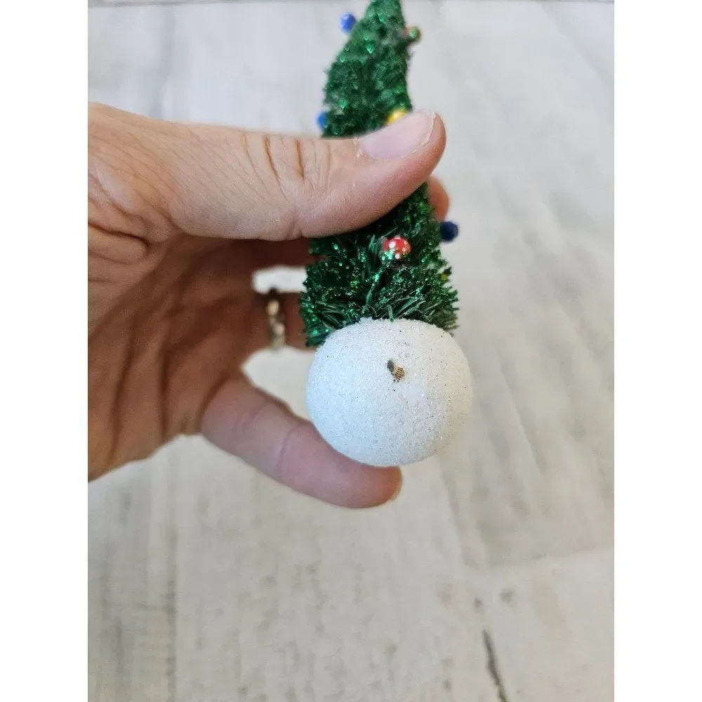 Snowman tree unique shabby‎ chic decor ornament Xmas tree